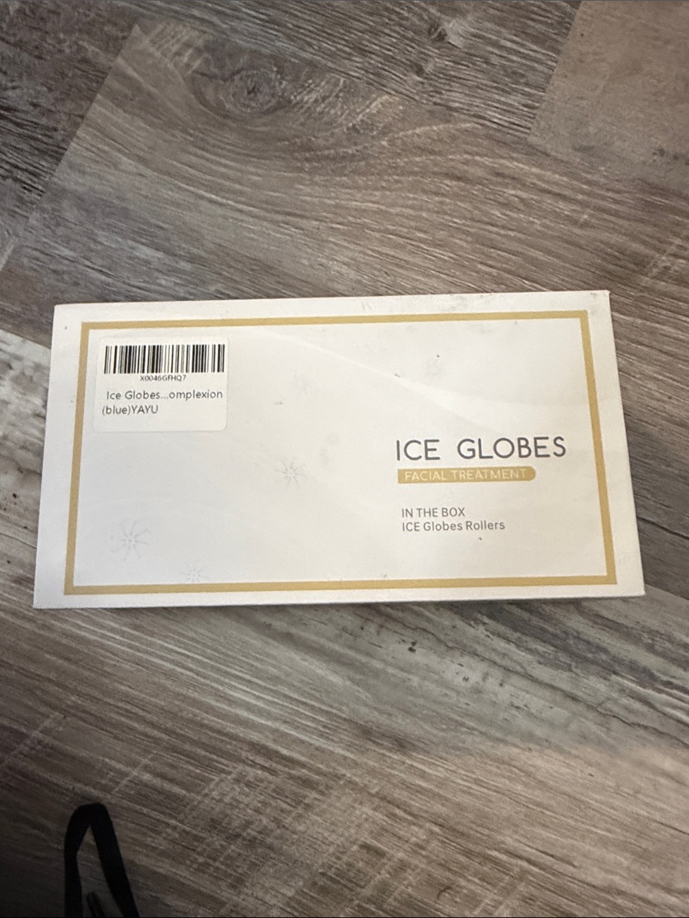 Ice Globes Facial Treatment Rollers - White Box
